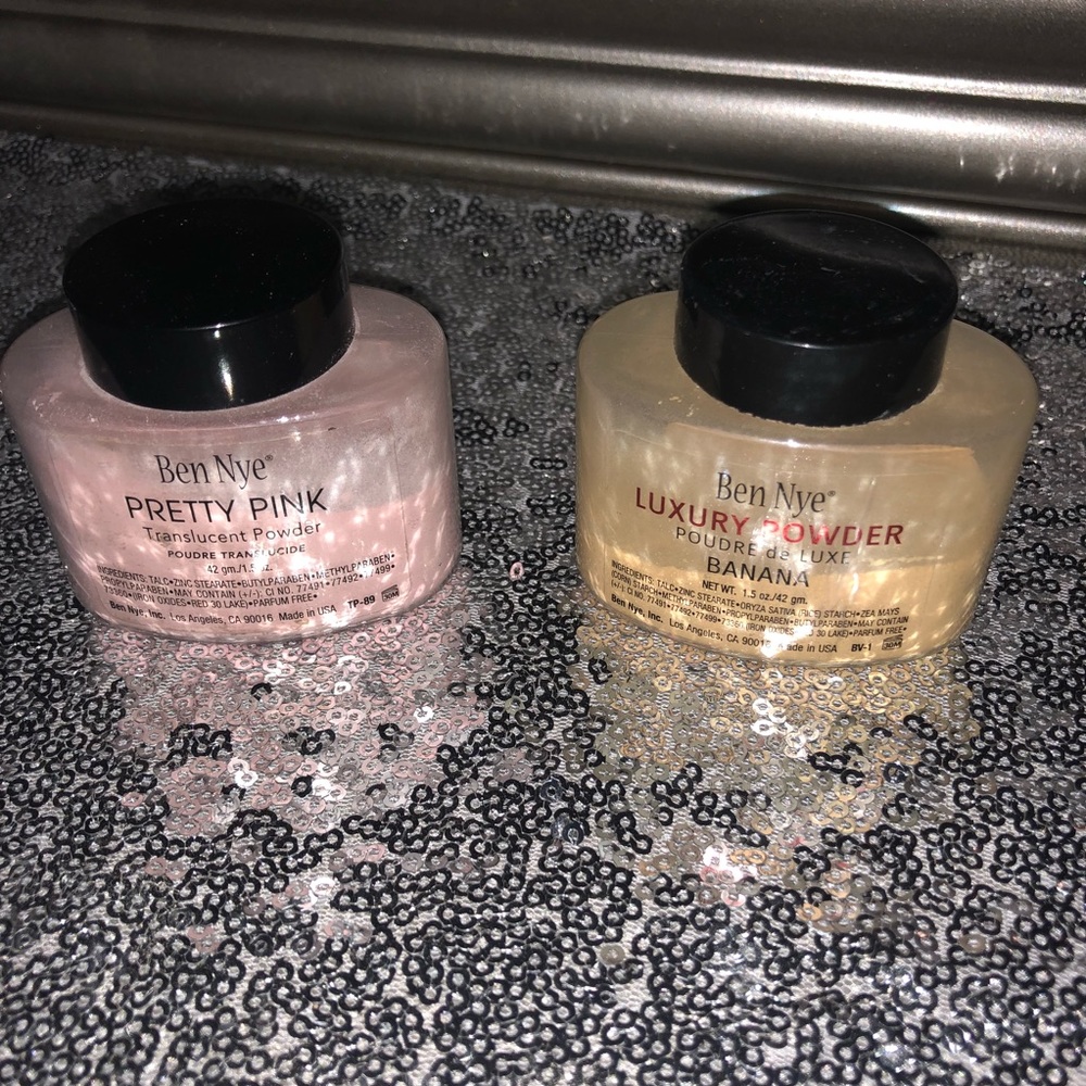 Ben Nye Banana & Pretty Pink Poweders